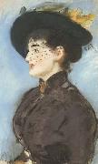 Edouard Manet La Viennoise,Irma Brunner (mk40) France oil painting artist
